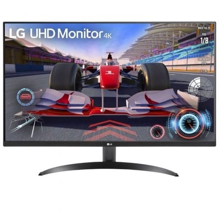 Monitor Gaming Polivalente LG UltraFine 32UR500-B 31.5"/ 4K/ Multimedia/ 4ms/ 60Hz/ VA/ Negro