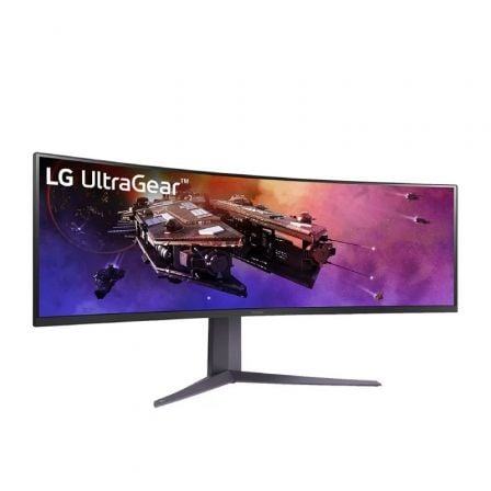 Monitor Gaming Ultrapanorámico Curvo LG UltraGear 45GR75DC-B 44.5"/ Dual QHD/ 1ms/ 200Hz/ VA/ Regulable en altura/ Negro