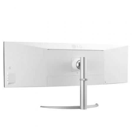 Monitor Gaming Ultrapanorámico Curvo LG UltraGear 49WQ95C-W 49"/ Dual QHD/ Multimedia/ Regulable en altura/ Blanco