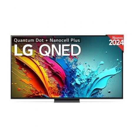 Televisor LG QNED 65QNED87T6B 65"/ Ultra HD 4K/ Smart TV/ WiFi