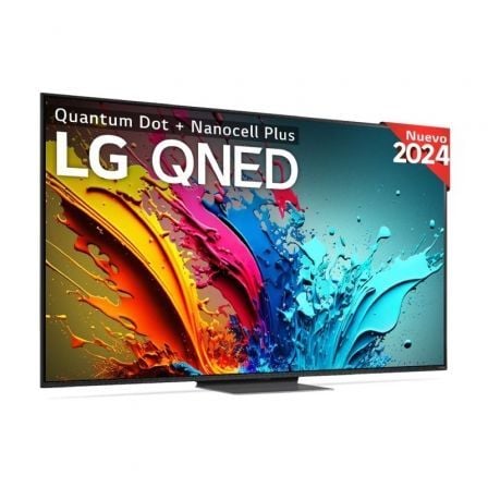 Televisor LG QNED 65QNED87T6B 65"/ Ultra HD 4K/ Smart TV/ WiFi