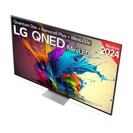 Televisor LG QNED MiniLED 65QNED91T6A 65"/ Ultra HD 4K/ Smart TV/ WiFi