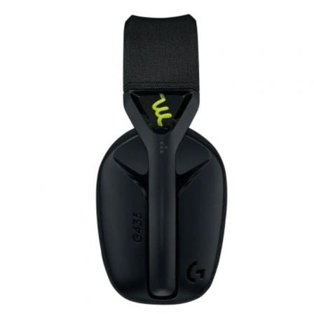 Auriculares Gaming Inalámbrico con Micrófono Logitech G435/ Bluetooth/ Negro y Amarillo Fluorescente