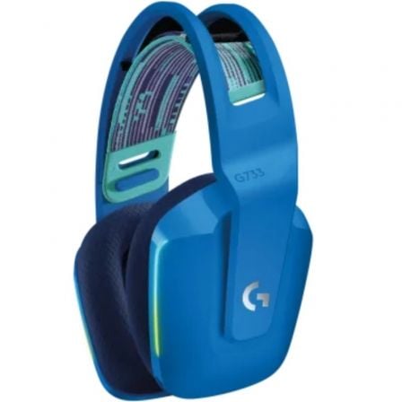 Auriculares Gaming Inalámbricos con Micrófono Logitech G733/ Azul