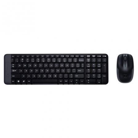 Teclado y Ratón Inalámbricos Logitech Wireless Combo MK220