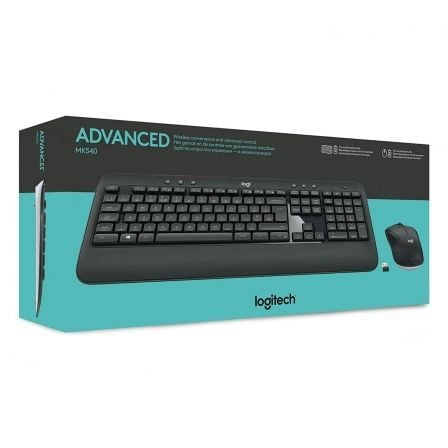 Teclado y Ratón Inalámbrico Logitech MK540 Advanced