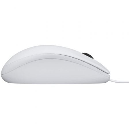 Ratón Logitech B100/ Hasta 800 DPI/ Blanco