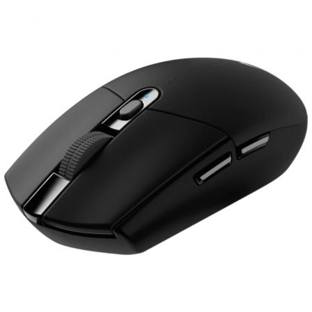 Ratón Gaming Inalámbrico Logitech G305 Lightspeed/ Batería recargable/ Hasta 12000 DPI/ Negro