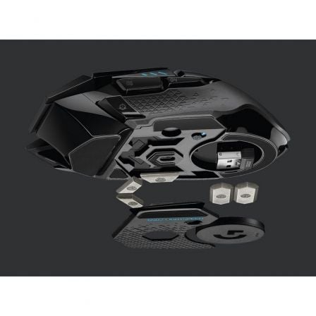 Ratón Gaming Inalámbrico Logitech G502 Lightspeed/ Batería recargable/Hasta 25600 DPI