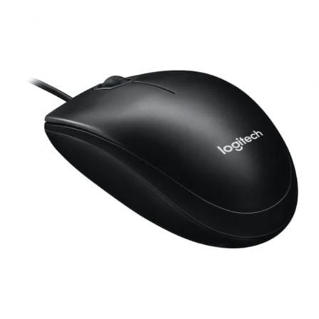 Ratón Logitech M100/ Hasta 1000 DPI/ Negro