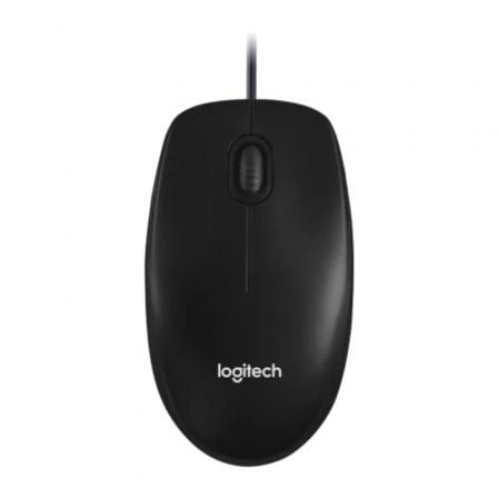 Ratón Logitech M100/ Hasta 1000 DPI/ Negro