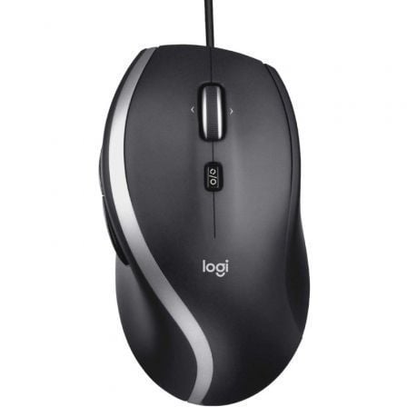 Ratón Logitech M500S/ Hasta 4000 DPI/ Negro