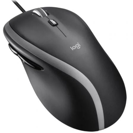 Ratón Logitech M500S/ Hasta 4000 DPI/ Negro