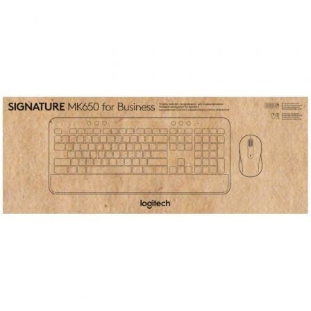 Teclado y Ratón Inalámbricos Logitech Signature MK650 for Business 920-010998/ Grafito