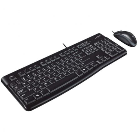 Teclado y Ratón Logitech Desktop MK120