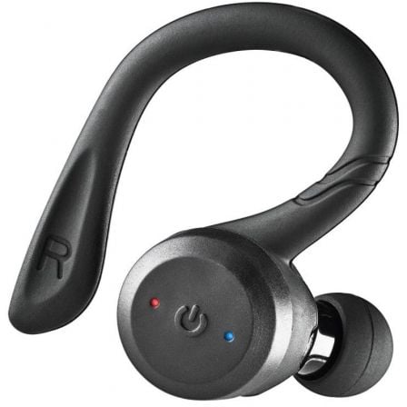 Auriculares Deportivos Bluetooth NGS Ártica Jogger con estuche de carga/ Autonomía 10h/ Negros