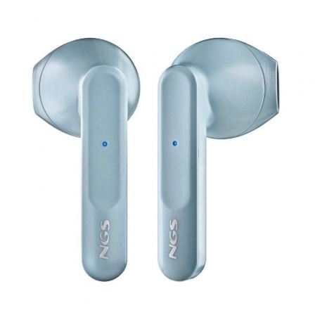 Auriculares Bluetooth NGS Ártica Move con estuche de carga/ Autonomía 7h/ Azules