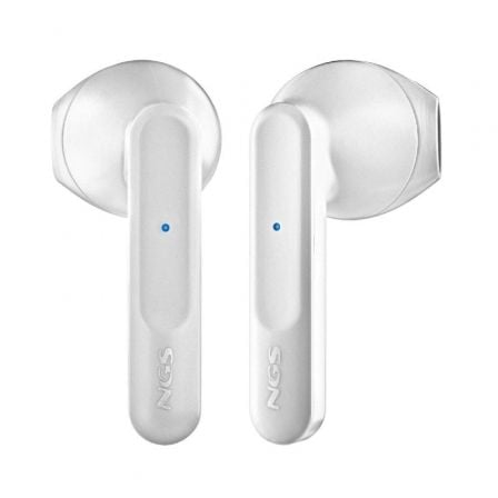 Auriculares Bluetooth NGS Ártica Move con estuche de carga/ Autonomía 7h/ Blancos