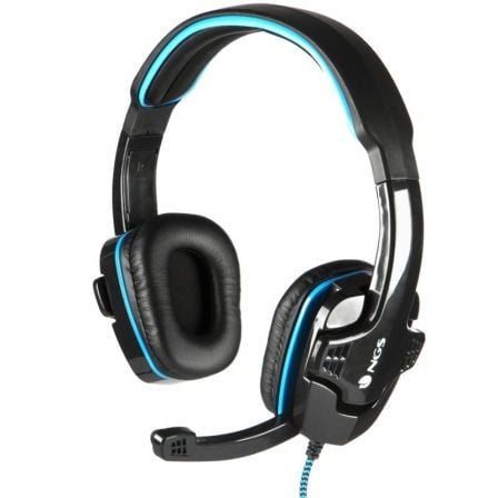 Auriculares Gaming con Micrófono NGS GHX-505/ Jack 3.5/ Azul