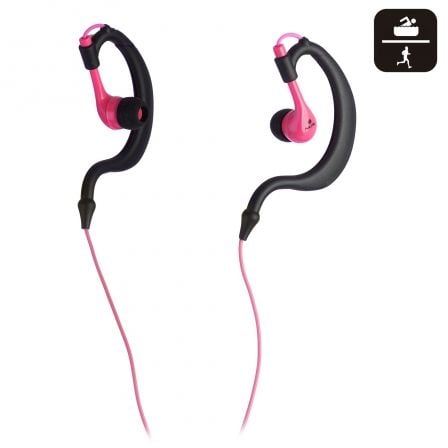 Auriculares Deportivos NGS Tritón/ Jack 3.5/ Rosas