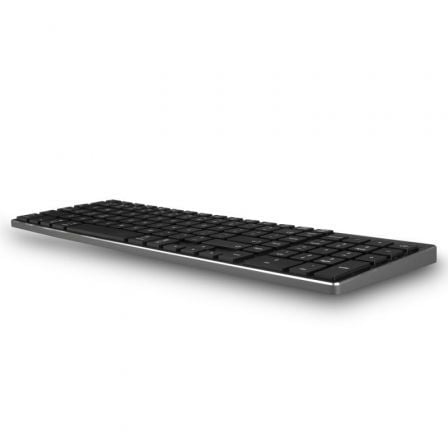 Teclado Inalámbrico por Bluetooth NGS Fortune-BT/ Gris