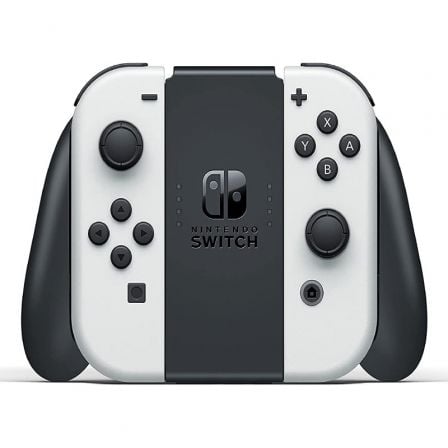 Nintendo Switch Versión OLED Blanca/ Incluye Base/ 2 Mandos Joy-Con