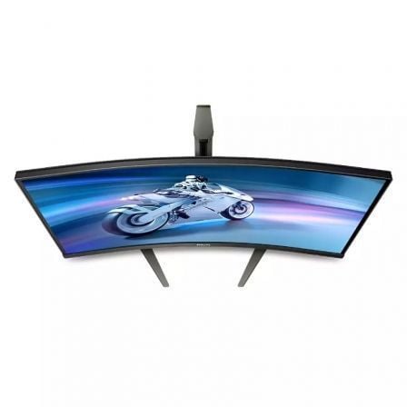 Monitor Gaming Curvo Philips 27M1C5200W 27"/ Full HD/ 0.5ms/ 240Hz/ VA/ Regulable en altura/ Negro