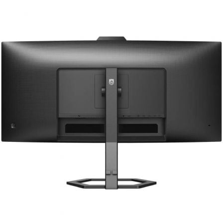 Monitor Profesional Ultrapanorámico Curvo Philips 34E1C5600HE 34"/ WQHD/ Webcam/ Multimedia/ Regulable en altura/ Negro