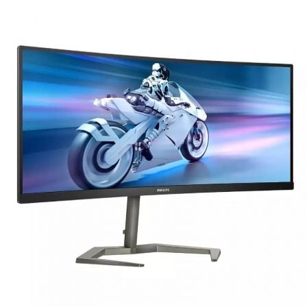 Monitor Gaming Curvo Philips Evnia 5000 34M1C5500VA 34"/ WQHD/ 1ms/ 165Hz/ VA/ Multimedia/ Negro