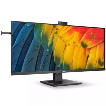 Monitor Profesional Ultraparonámico Philips 40B1U5601H 39.53"/ WQHD/ Webcam/ Multimedia/ Regulable en altura/ Negro