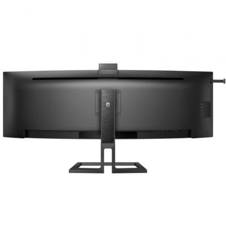 Monitor Profesional Ultraparonámico Curvo Philips 45B1U6900CH 44.5"/ Dual QHD/ Webcam/ Multimedia/ Regulable en altura/ Negro