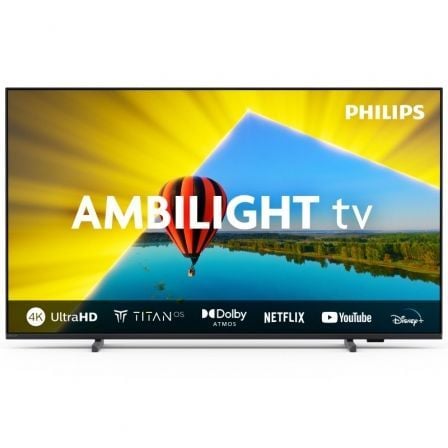 Televisor Philips 55PUS8079 55"/ Ultra HD 4K/ Ambilight/ Smart TV/ WiFi