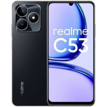 Smartphone Realme C53 6GB/ 128GB/ 6.74"/ Negro Profundo