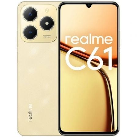 Smartphone Realme C61 6GB/ 256GB/ 6.74"/ Oro