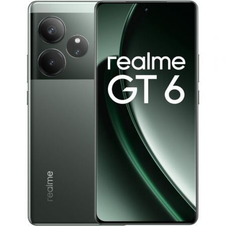 Smartphone Realme GT6 16GB/ 512GB/ 6.78"/ 5G/ Verde Resplandor