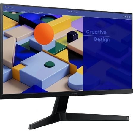 Monitor Samsung S24C312EAU 24"/ Full HD/ Negro