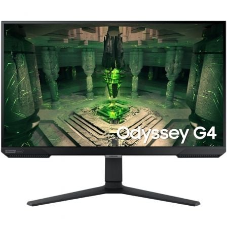 Monitor Gaming Samsung Odyssey G4 S27BG400EU 27"/ Full HD/ 1ms/ 240Hz/ IPS/ Regulable en altura/ Negro