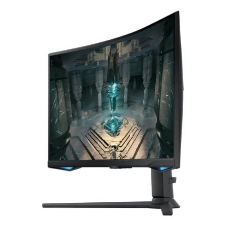 Smart Monitor Gaming Curvo Samsung Odyssey G6 S27BG650EU 27"/ QHD/ 1ms/ 240Hz/ VA/ Regulable en altura/ Smart TV/ Multimedia/ Negro