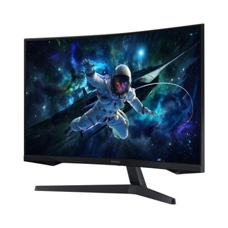 Monitor Gaming Curvo Samsung Odyssey G5 S27CG554EU 27"/ QHD/ 1ms/ 165Hz/ VA/ Negro