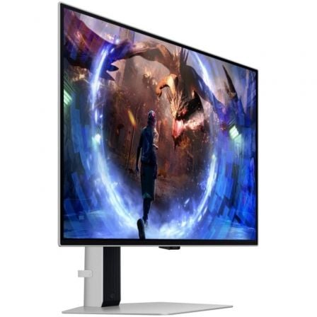 Monitor Gaming Samsung G6 Odyssey OLED S27DG600SU 27"/ QHD/ 0.03ms/ 360Hz/ Regulable en Altura/ Plata