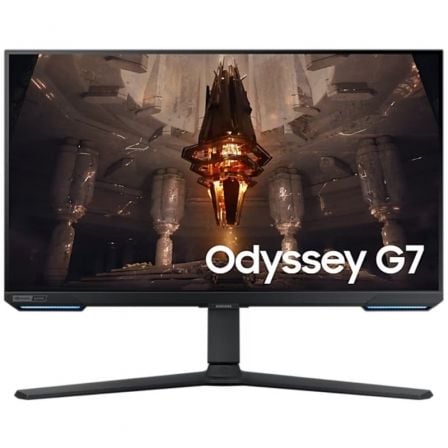 Smart Monitor Gaming Samsung Odyssey G7 S28BG700EP 28"/ 4K/ 1ms/ 144Hz/ IPS/ Regulable en altura/ Smart TV/ Multimedia/ Negro