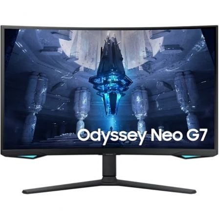 Monitor Gaming Curvo Samsung Odyssey Neo G7 S32BG750NP 32"/ 4K/ 1ms/ 165Hz/ VA/ Regulable en altura/ Negro