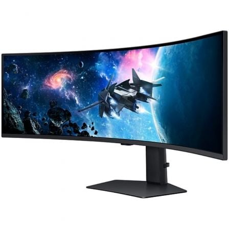 Monitor Gaming Ultrapanorámico Curvo Samsung Odyssey G9 OLED S49CG950EU 49"/ Dual QHD/ 1ms/ 240Hz/ VA/ Negro