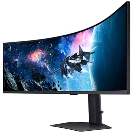 Monitor Gaming Ultrapanorámico Curvo Samsung Odyssey G9 OLED S49CG950EU 49"/ Dual QHD/ 1ms/ 240Hz/ VA/ Negro