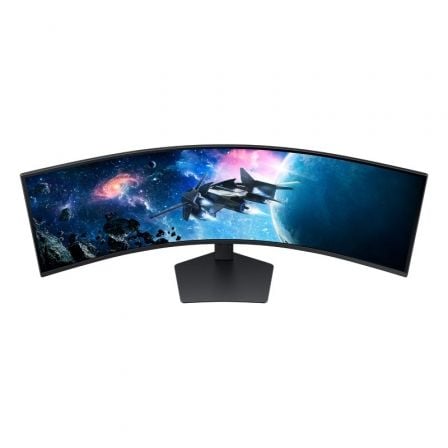 Monitor Gaming Ultrapanorámico Curvo Samsung Odyssey G9 S49CG954EU 49"/ Dual QHD/ 1ms/ 240Hz/ VA/ Regulable en altura/ Negro