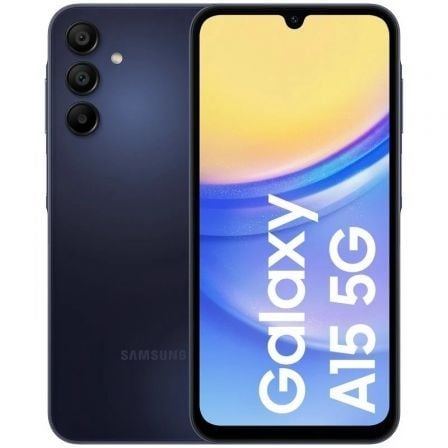 Smartphone Samsung Galaxy A15 4GB/ 128GB/ 6.5"/ 5G/ Negro Azul