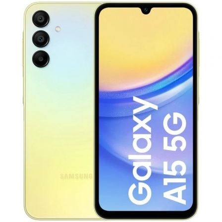 Smartphone Samsung Galaxy A15 4GB/ 128GB/ 6.5"/ 5G/ Amarillo