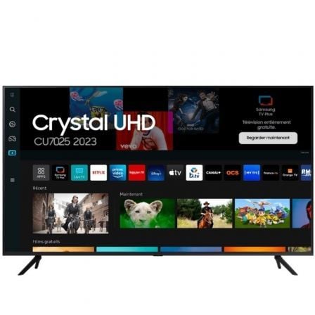 Televisor Samsung Crystal UHD TU43CU7025K 43"/ Ultra HD 4K/ Smart TV/ WiFi