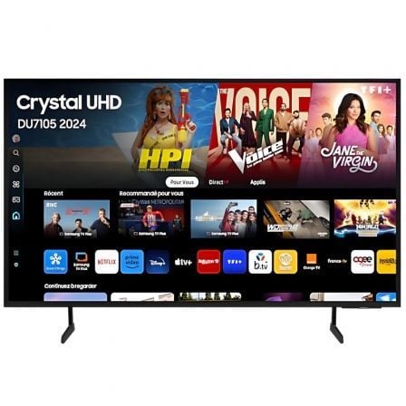 Televisor Samsung Crystal UHD TU43DU7105 43"/ Ultra HD 4K/ Smart TV/ WiFi