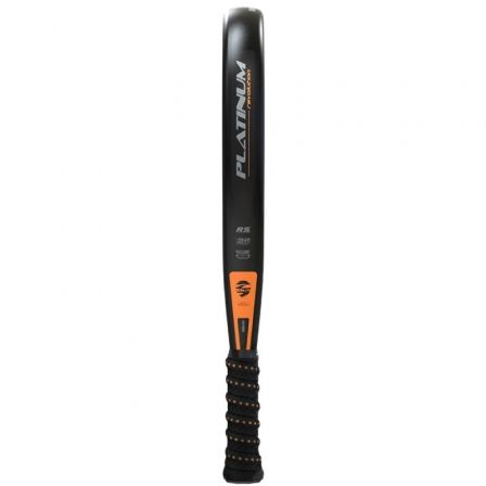 Pala de Pádel Siux Platinum Revolution 24K/ Negra y Naranja